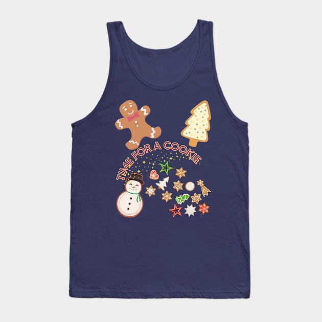 Time For a Cookie Tank Top by MagicTrick